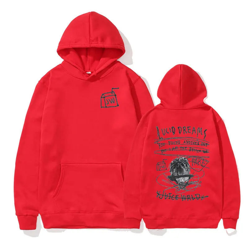Juice WRLD Lucid Dreams Hoodie front and back