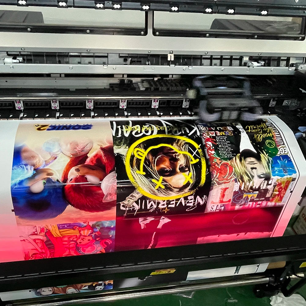 Juice WRLD wall poster featuring 999 theme and vibrant colors