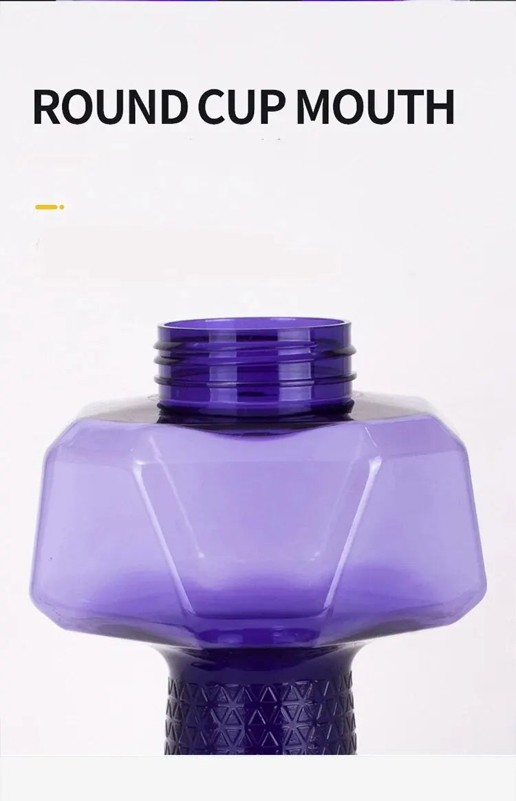 Jumbo Dumbbell Water Bottle | Functional Fitness Accessories & Bodybuilding Gifts
