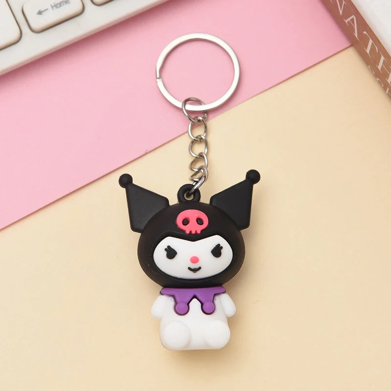 Sanrio Hello Kitty & Kuromi Keychains | Cute Kawaii My Melody & Cinnamoroll Gifts