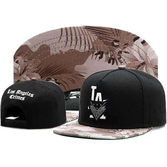 LA Bandido Snapbacks | Hardcore Hood Designs & Flat Brim With Player Paradise Tropical Patterns