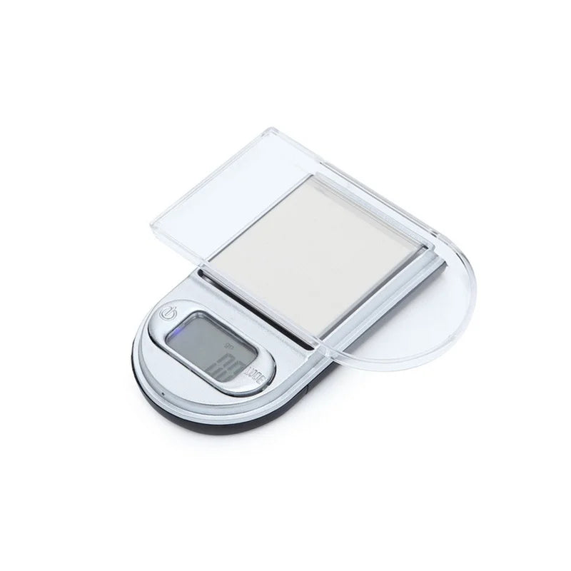Mini LED digital scale disguised as Zippo lighter with 0.01g precision