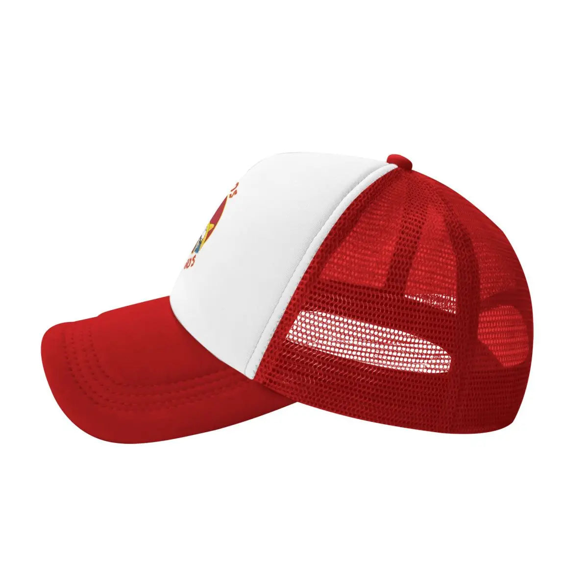 Los Pollos Hermanos red and white mesh snapback hat from Breaking Bad