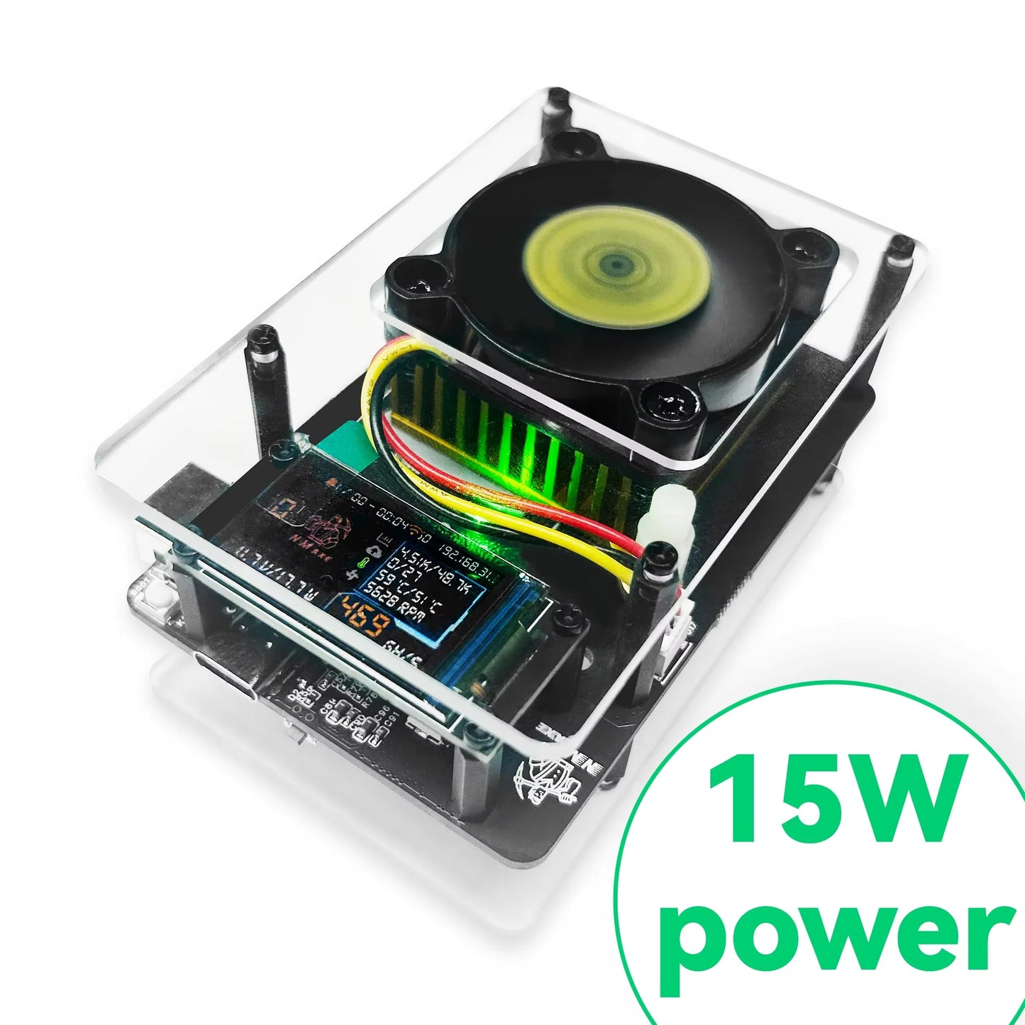 NM-Axe 500-550GH/s Lucky BTC Solo Miner ASIC Bitcoin Mining BM1366