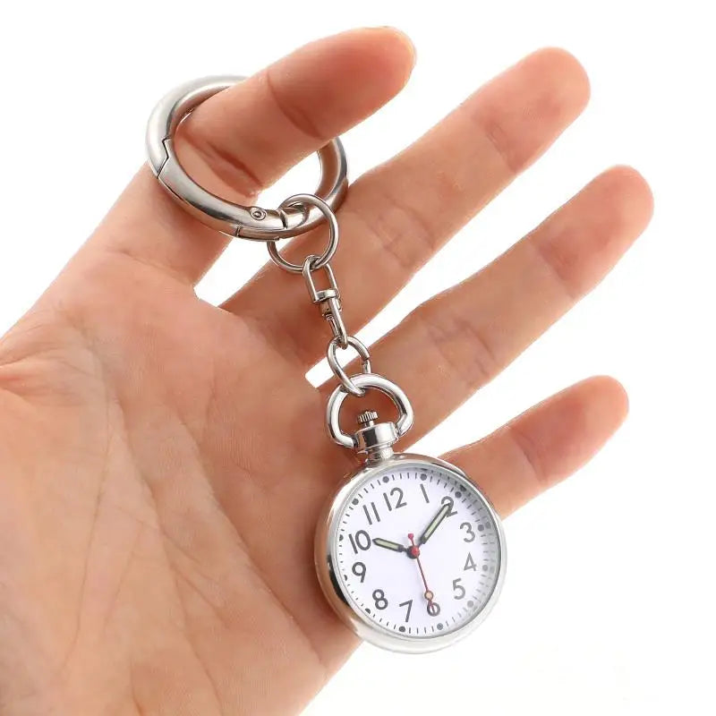 Luminous Portable Nurse Watch | Healthcare Professionals Pocket Watches Keychain