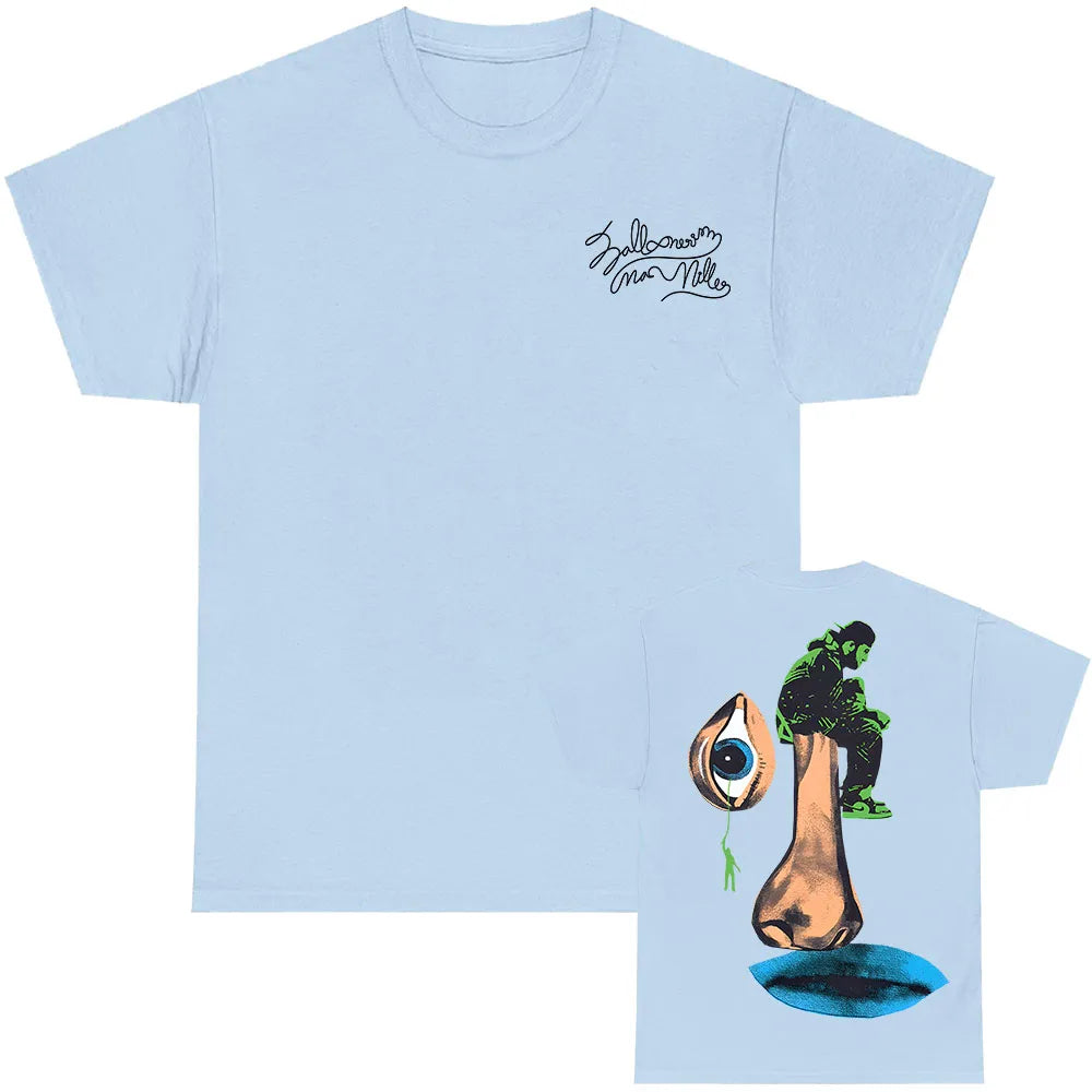 Mac Miller Balloonerism T-Shirt front and back design