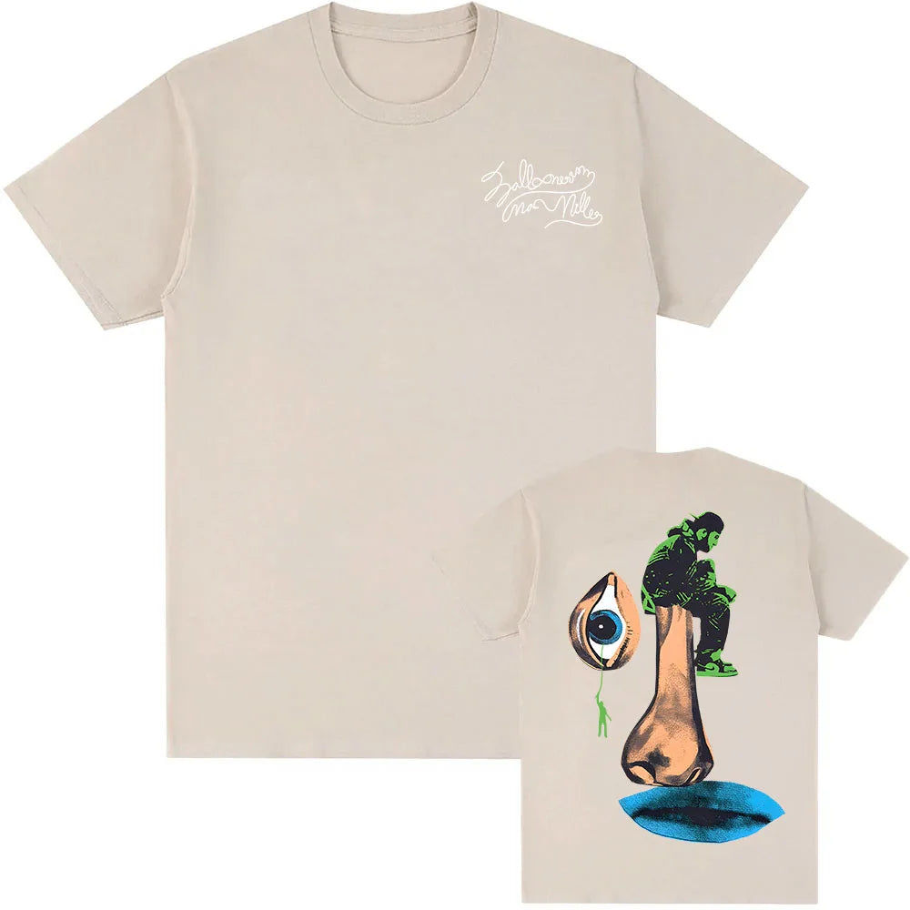 Mac Miller Balloonerism T-Shirt front and back design