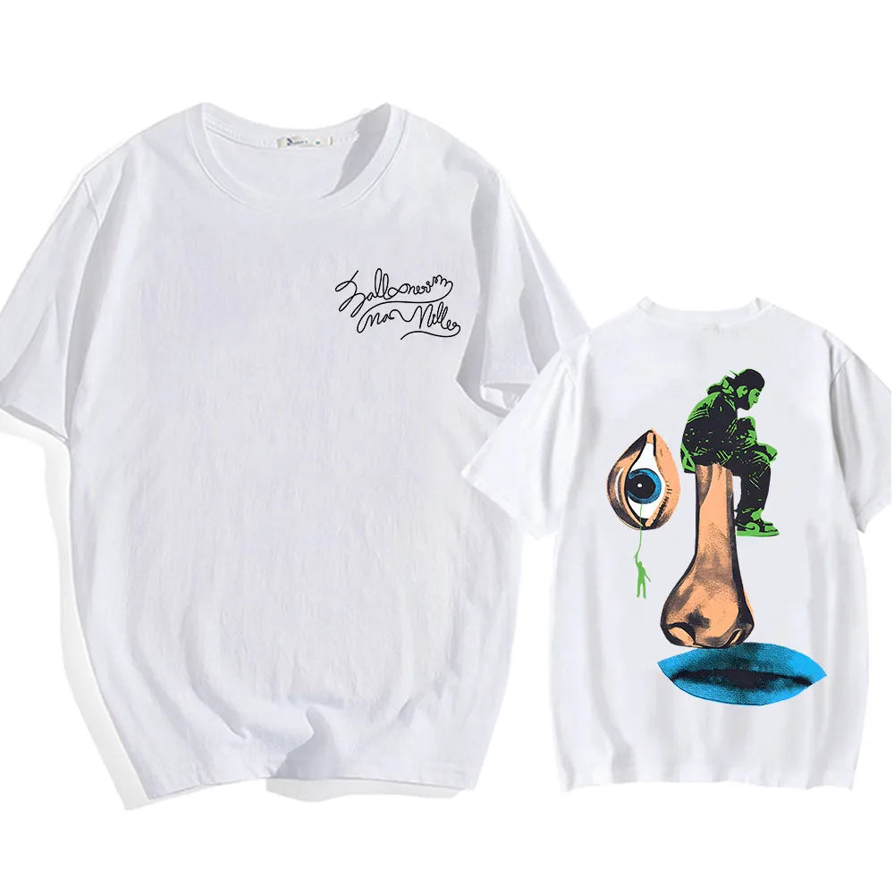 Mac Miller Balloonerism T-Shirt front and back design