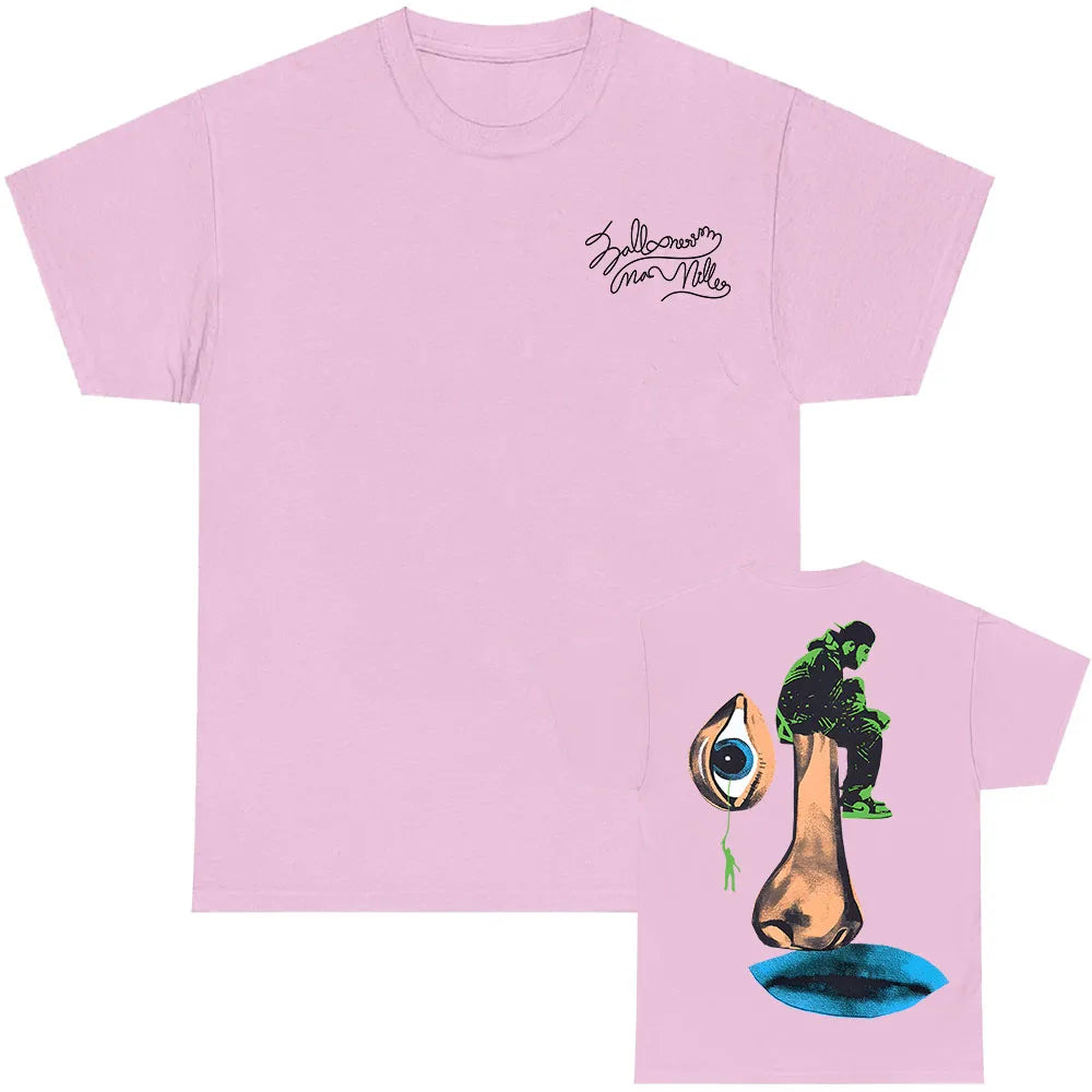 Mac Miller Balloonerism T-Shirt front and back design