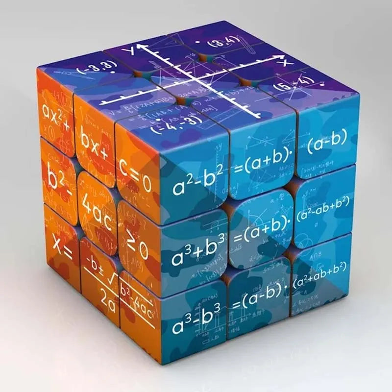 STEM 3x3x3 Educational Cube Collection (Chemistry, Math, Trig)