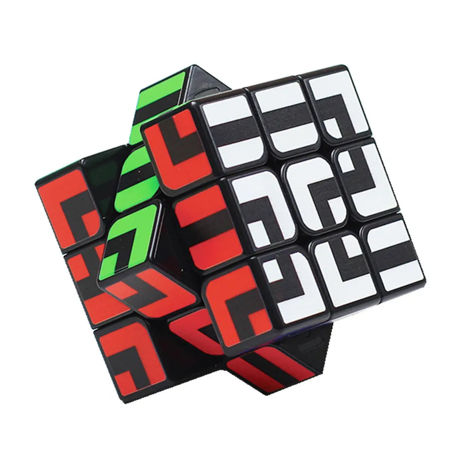 Maze 3x3x3 Magic Cube Puzzle – Professional Labyrinth Rubik’s Cube for Kids & Adults
