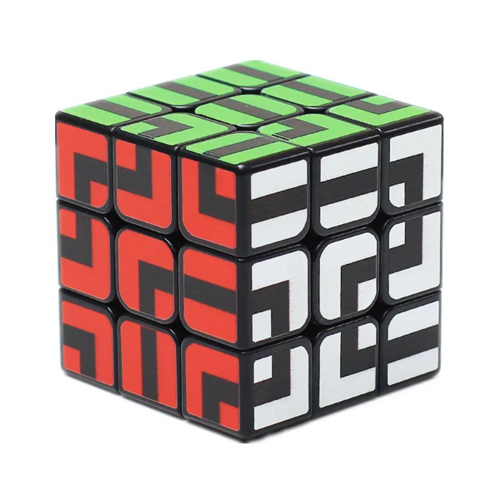 Maze 3x3x3 Magic Cube Puzzle – Professional Labyrinth Rubik’s Cube for Kids & Adults