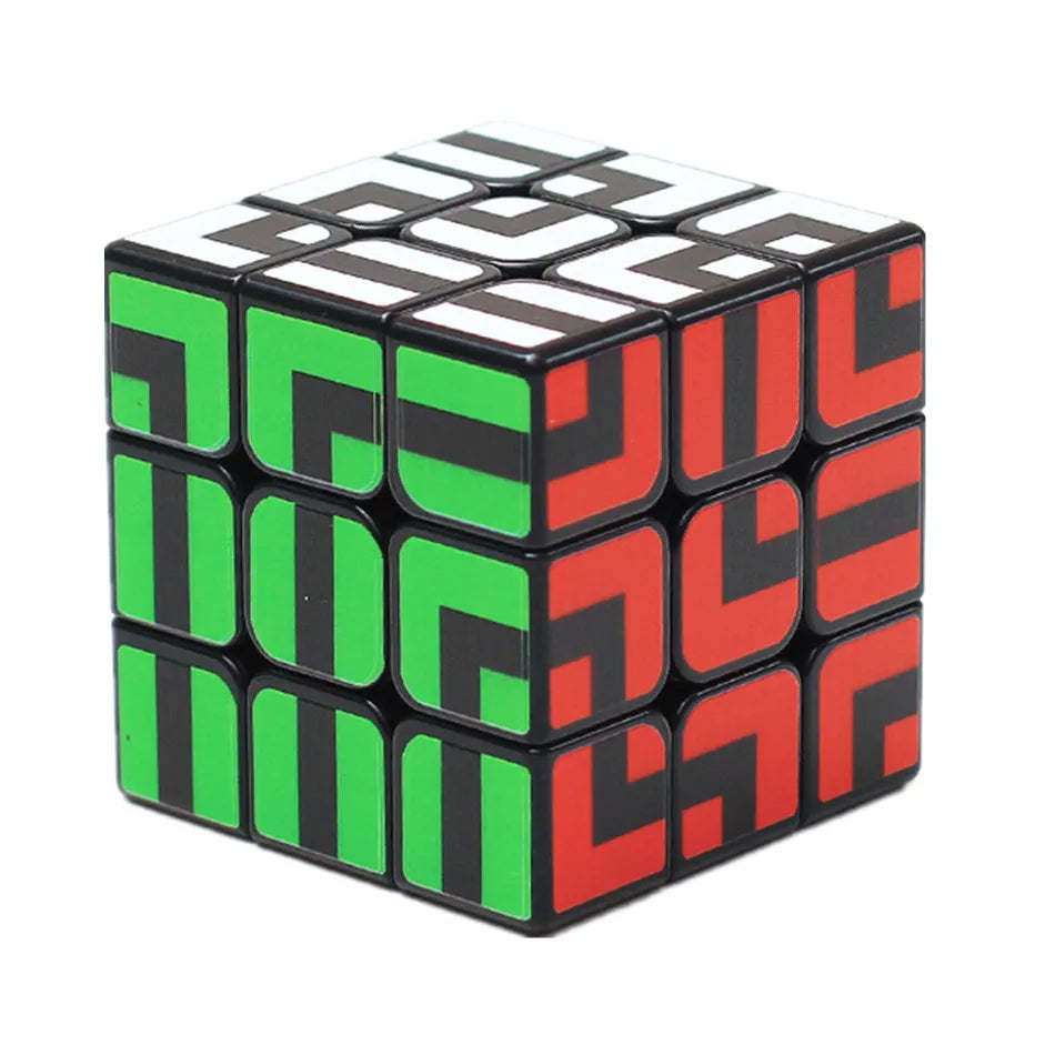 Maze 3x3x3 Magic Cube Puzzle – Professional Labyrinth Rubik’s Cube for Kids & Adults