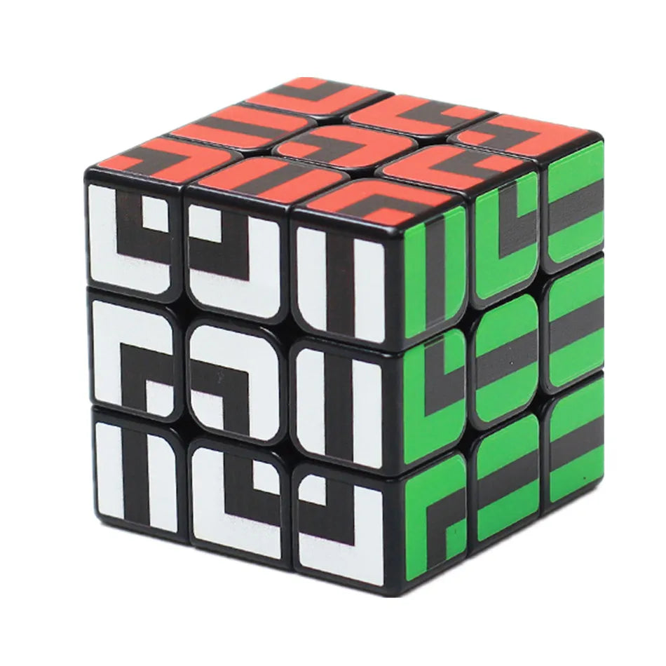 Maze 3x3x3 Magic Cube Puzzle – Professional Labyrinth Rubik’s Cube for Kids & Adults