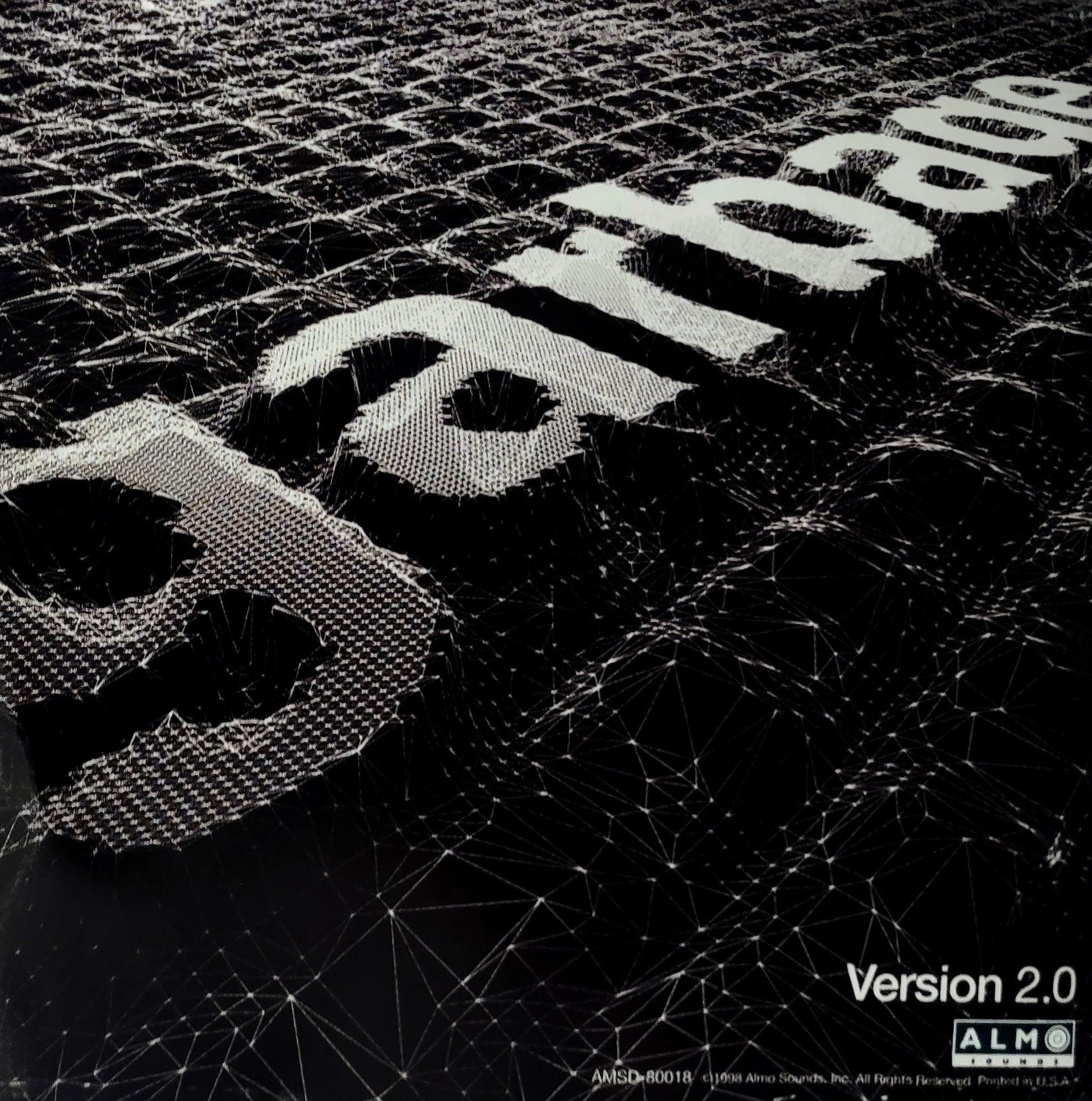Close-up of a textured surface with 'Albedo' branding and 'Version 2.0' text.