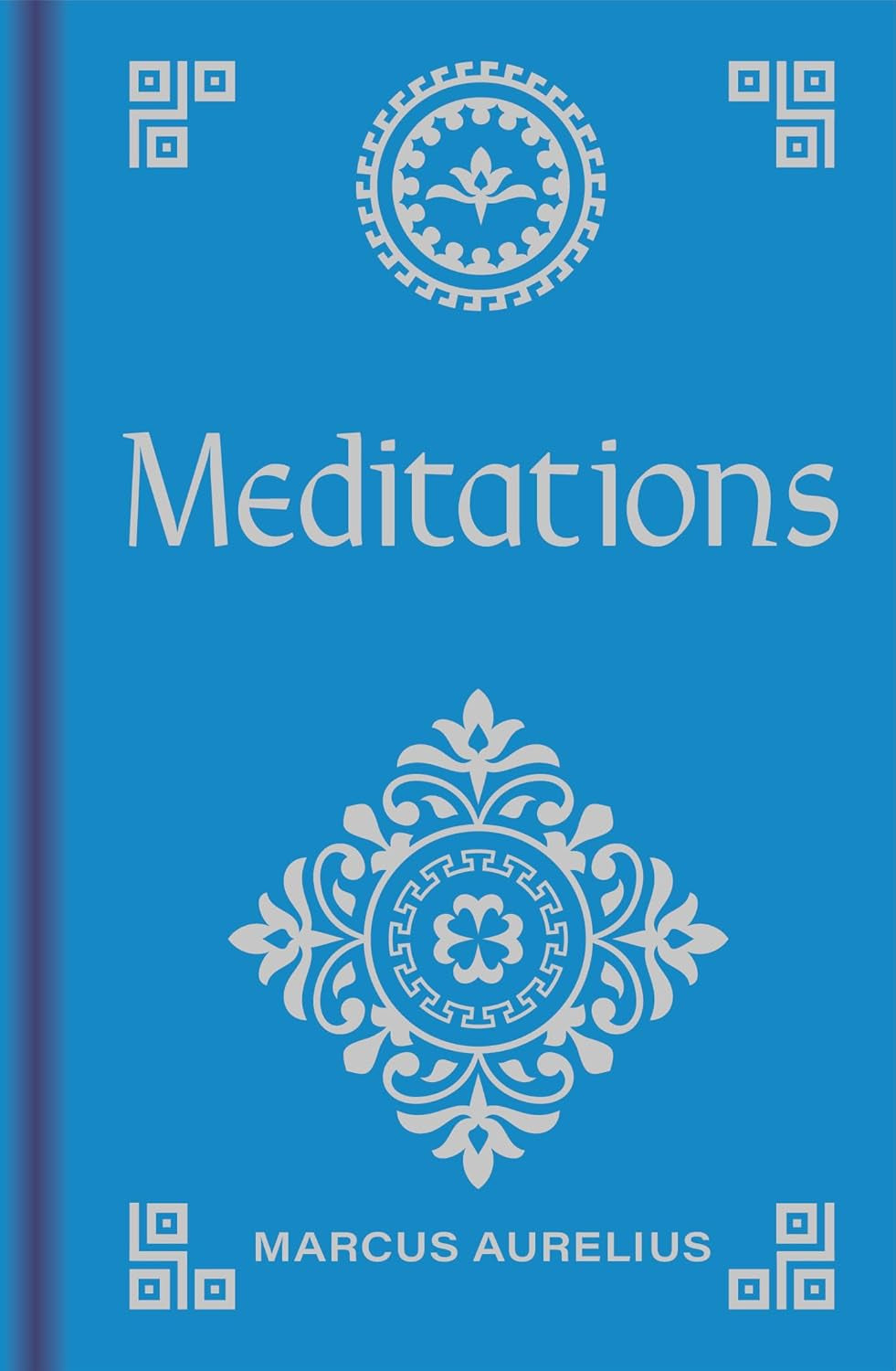 Book front cover of book 'Meditations' by Marcus Aurelius from the "Great Philosophers Collection: Deluxe 7-Book Box Set" Book Collection Boxed Set.