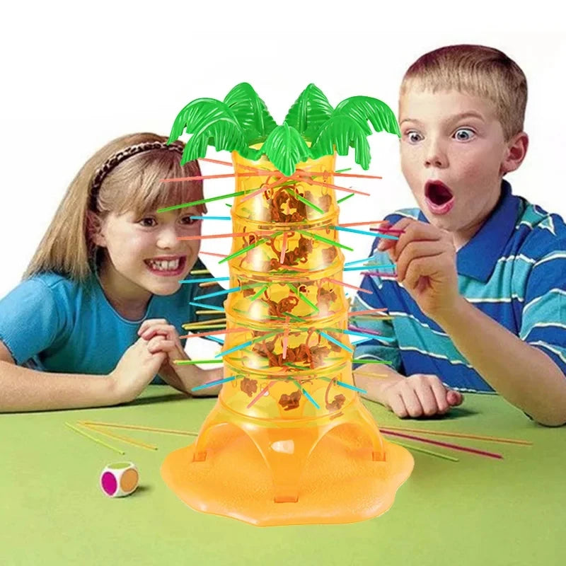 Jumping-Rolling & Climbing Fun Monkeys Board Game | Educational Boardgames