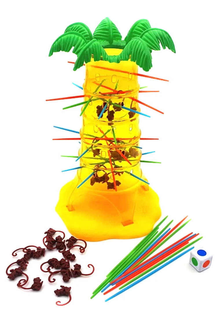 Jumping-Rolling & Climbing Fun Monkeys Board Game | Educational Boardgames