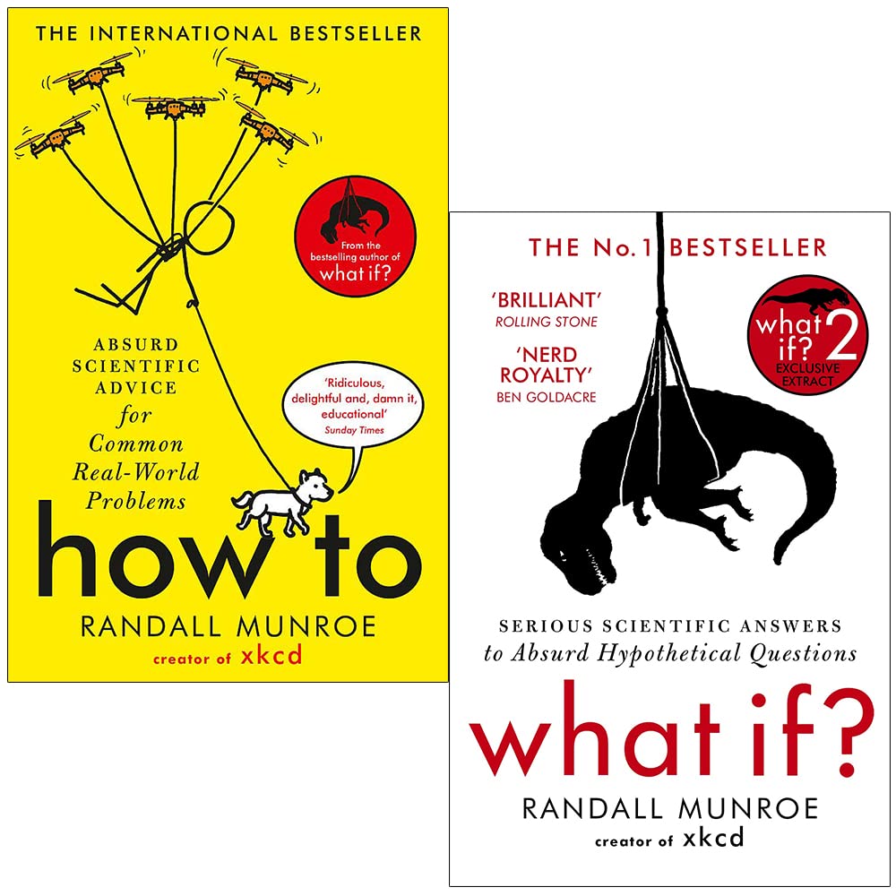 Randall Munroe 2-Book Bust-Down Bundle: How To & What If?