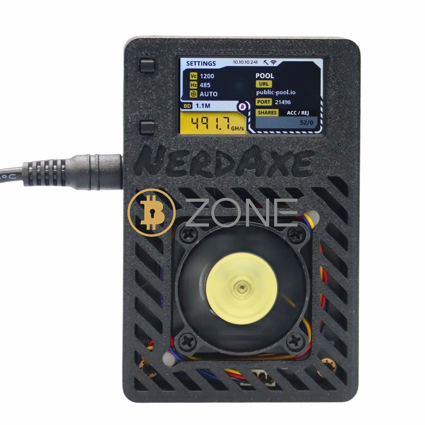 NerdAxe Ultra 500GH/s ASIC | High-Performance Solo Mining Hardware