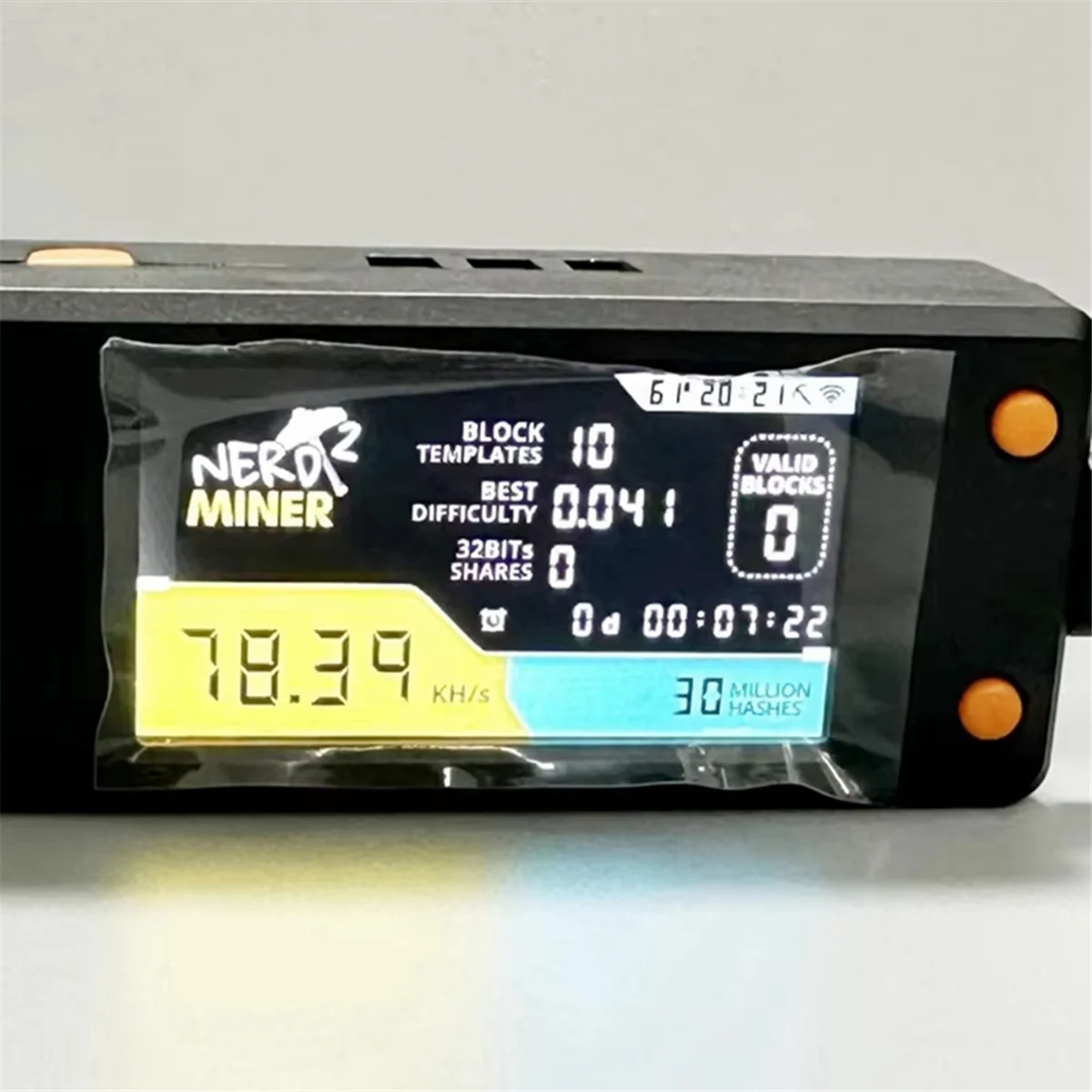 NerdMiner Bitcoin Miner