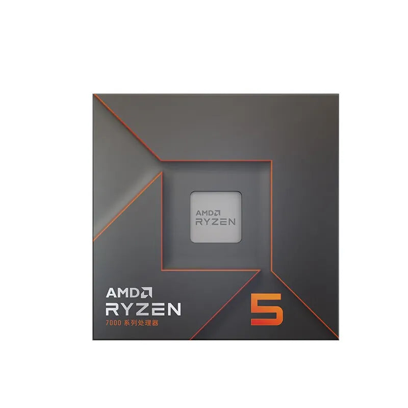 AMD Ryzen 5 processor packaging on a white background