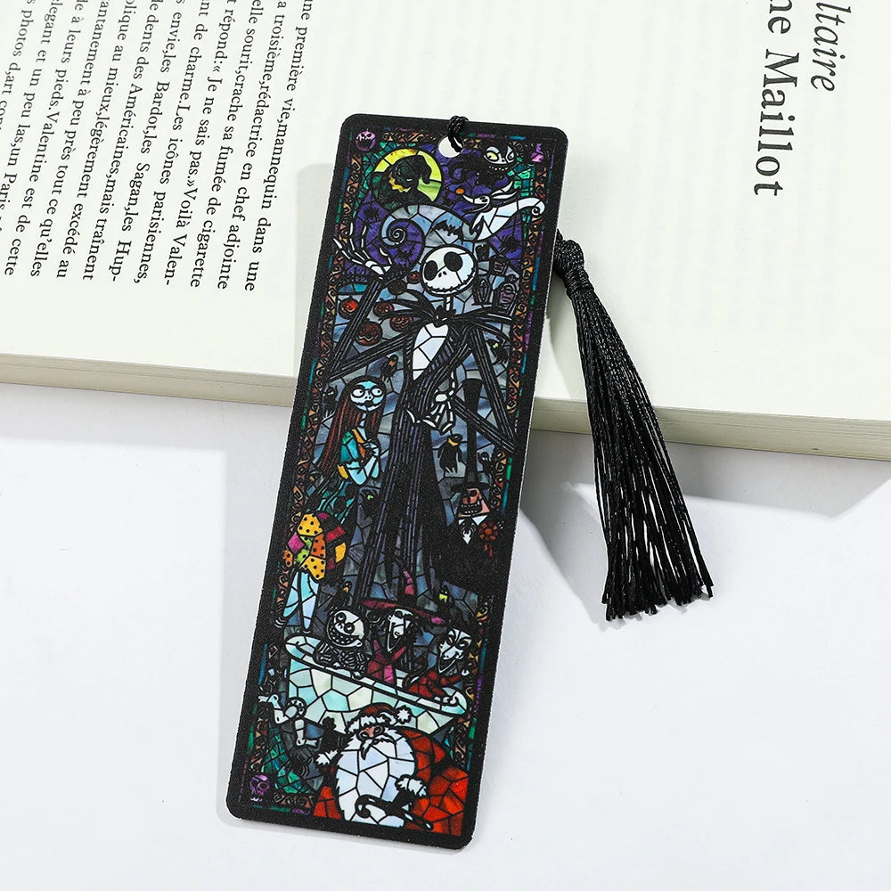 Nightmare Before Christmas Bookmarks with Jack Skellington, Sally, Oogie Boogie & Halloween Town Characters