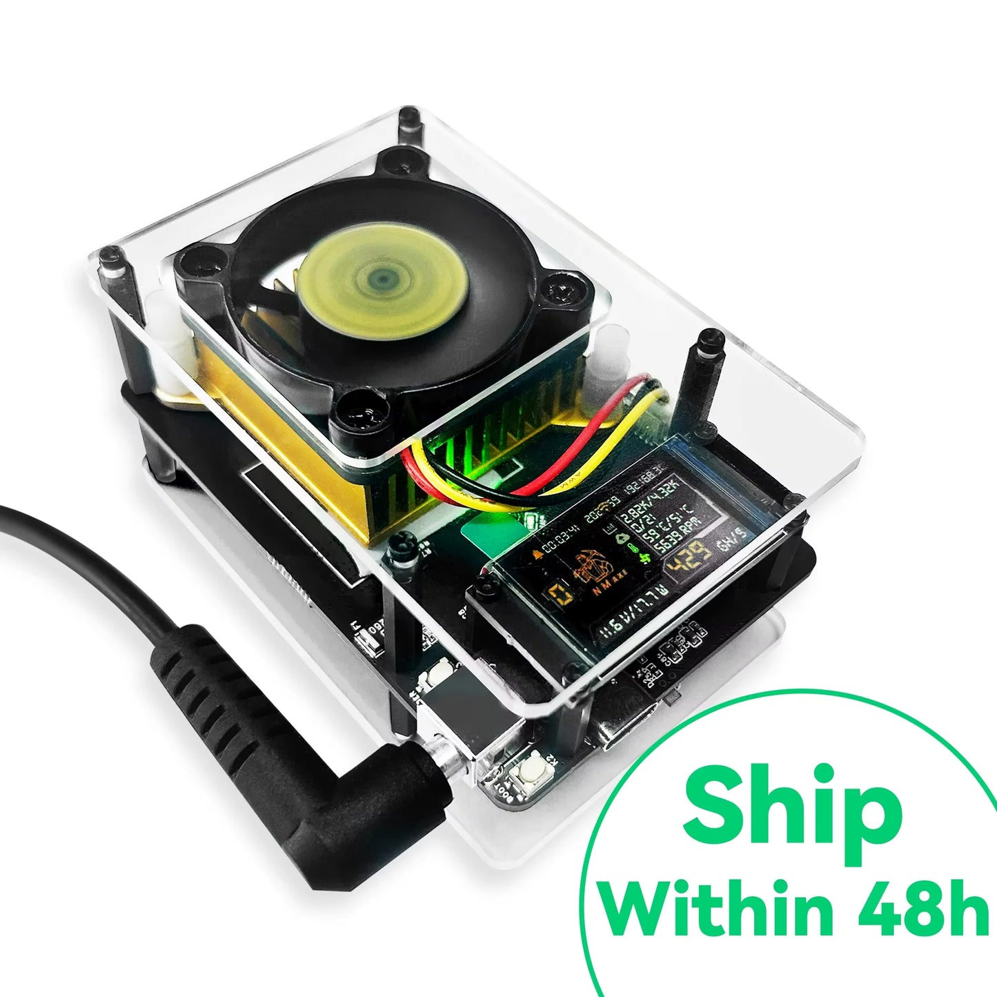 NMAxe Solo Bitcoin Miner [BM1366 ASIC Chip]