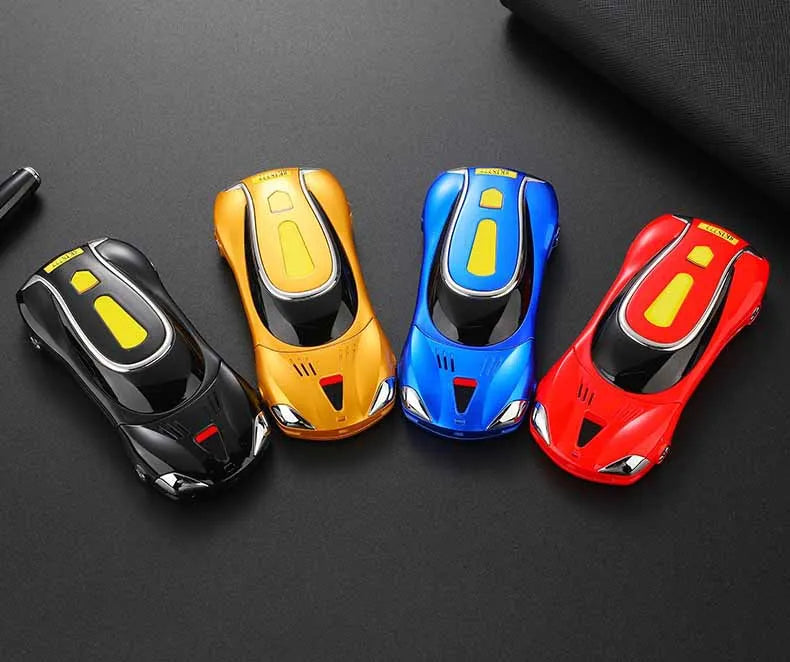Race Car Mini-Mobile Cellphone Sans Camera | Dual SIM Basic Cell Phone Safe-Student Privacy Wireless