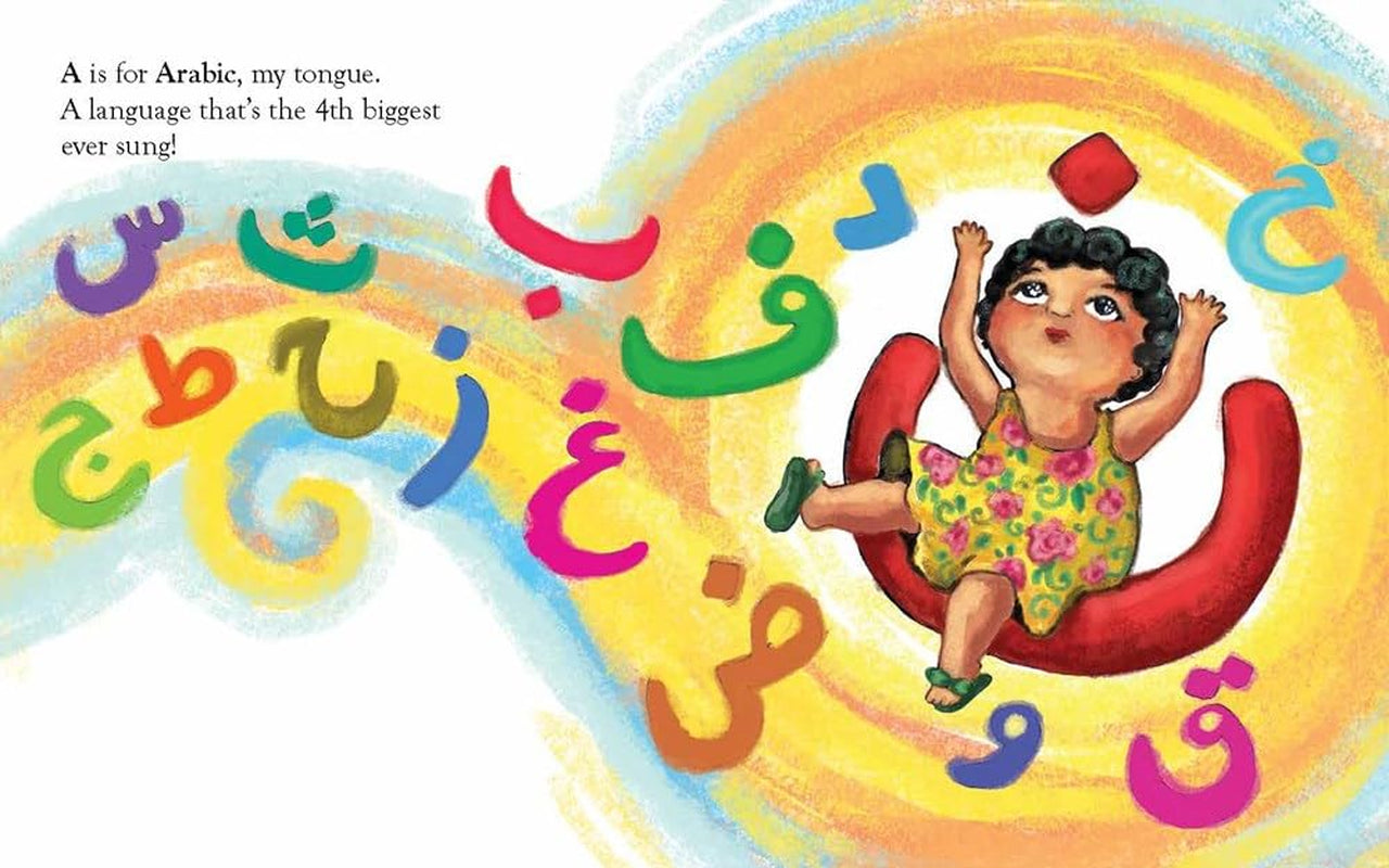 Image from the book 'P Is for Palestine: A Palestine Alphabet Book' by Golbarg Bashi, featuring illustrations.