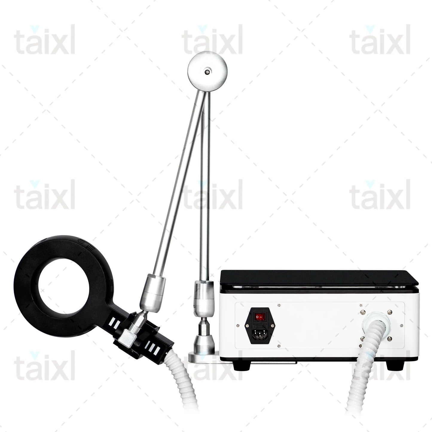 Professional EMTT Physio Magneto machine with articulated arm and magnetic ring applicator.