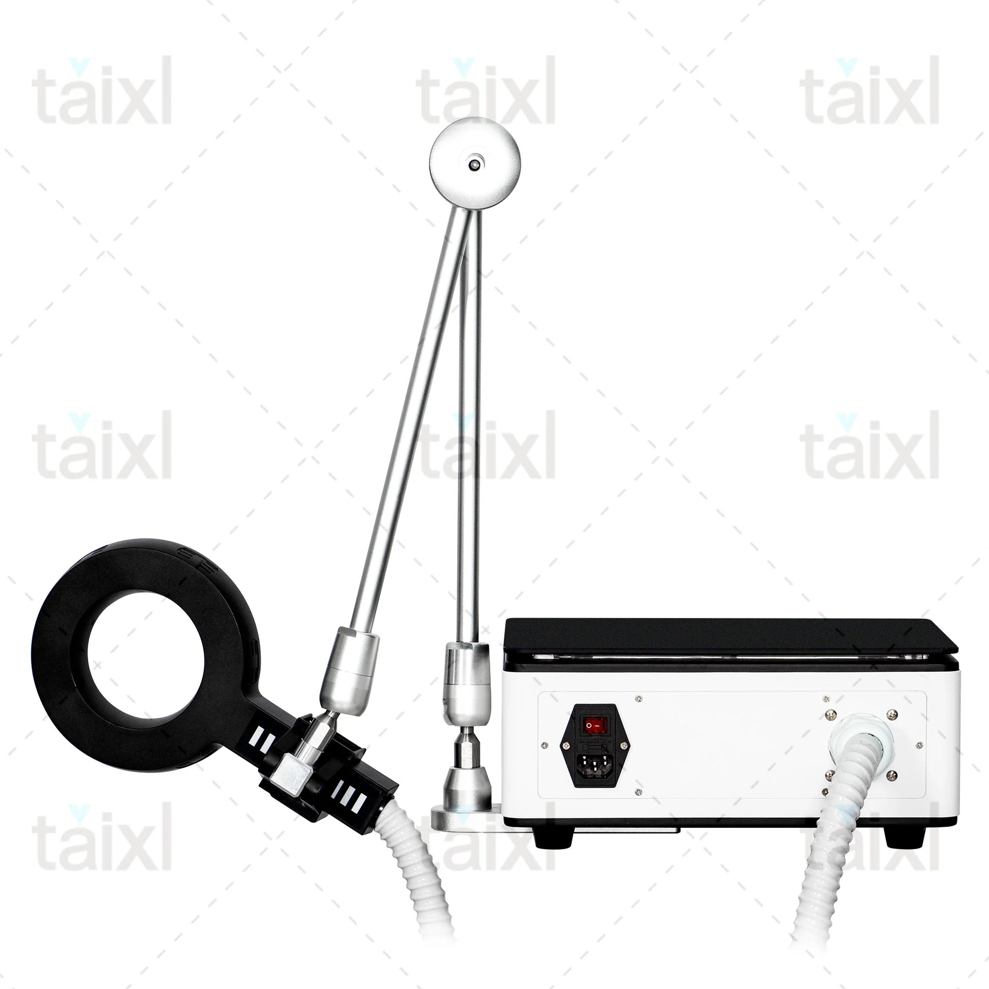 Professional EMTT Physio Magneto machine with articulated arm and magnetic ring applicator.