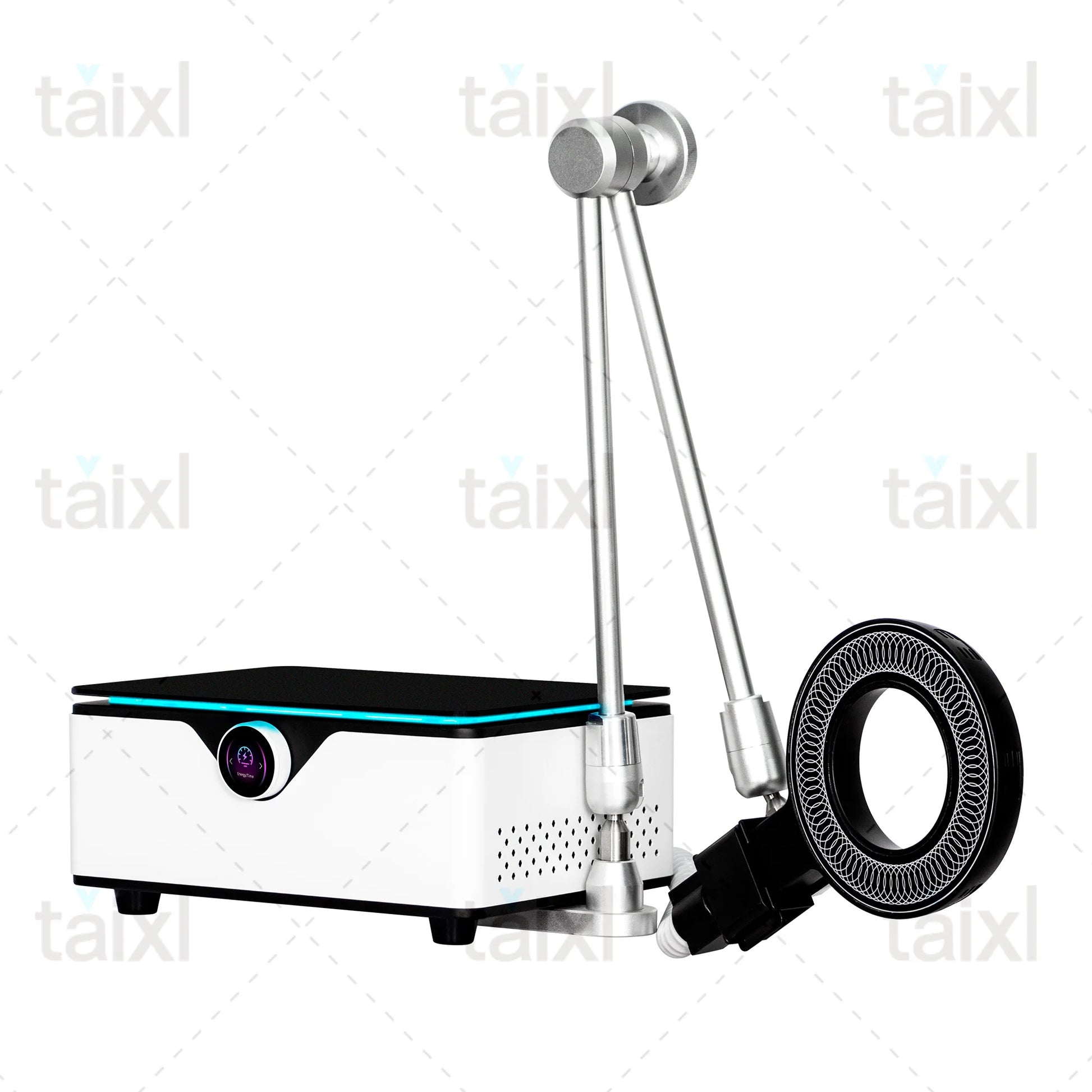 Professional EMTT Physio Magneto machine with articulated arm and magnetic ring applicator.