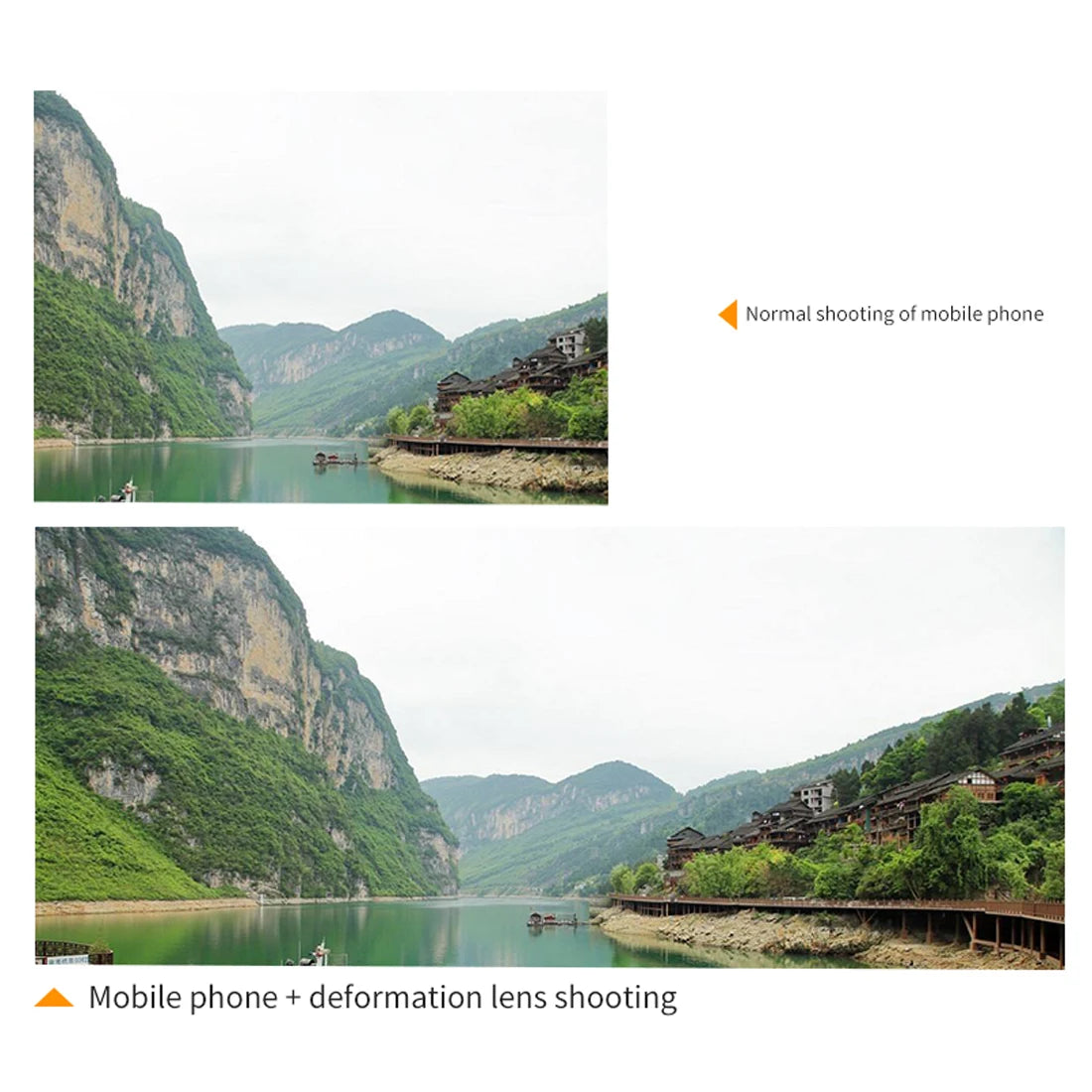 Phone Anamorphic Lens 1.33X / 1.55X – Wide-Angle Movie Lens for iPhone Filmmakers