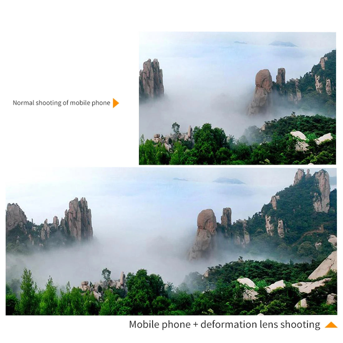 Phone Anamorphic Lens 1.33X / 1.55X – Wide-Angle Movie Lens for iPhone Filmmakers