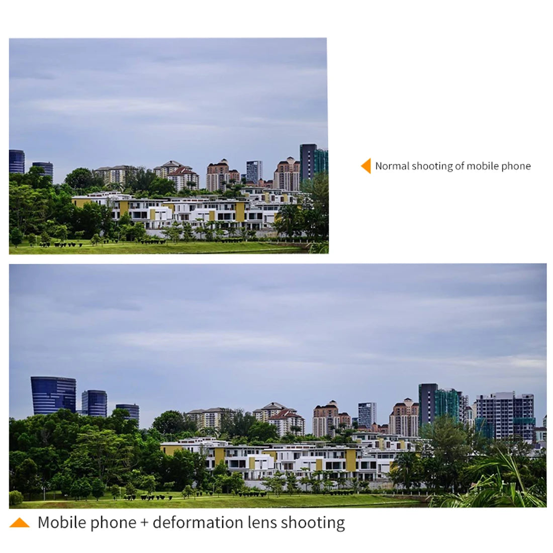 Phone Anamorphic Lens 1.33X / 1.55X – Wide-Angle Movie Lens for iPhone Filmmakers