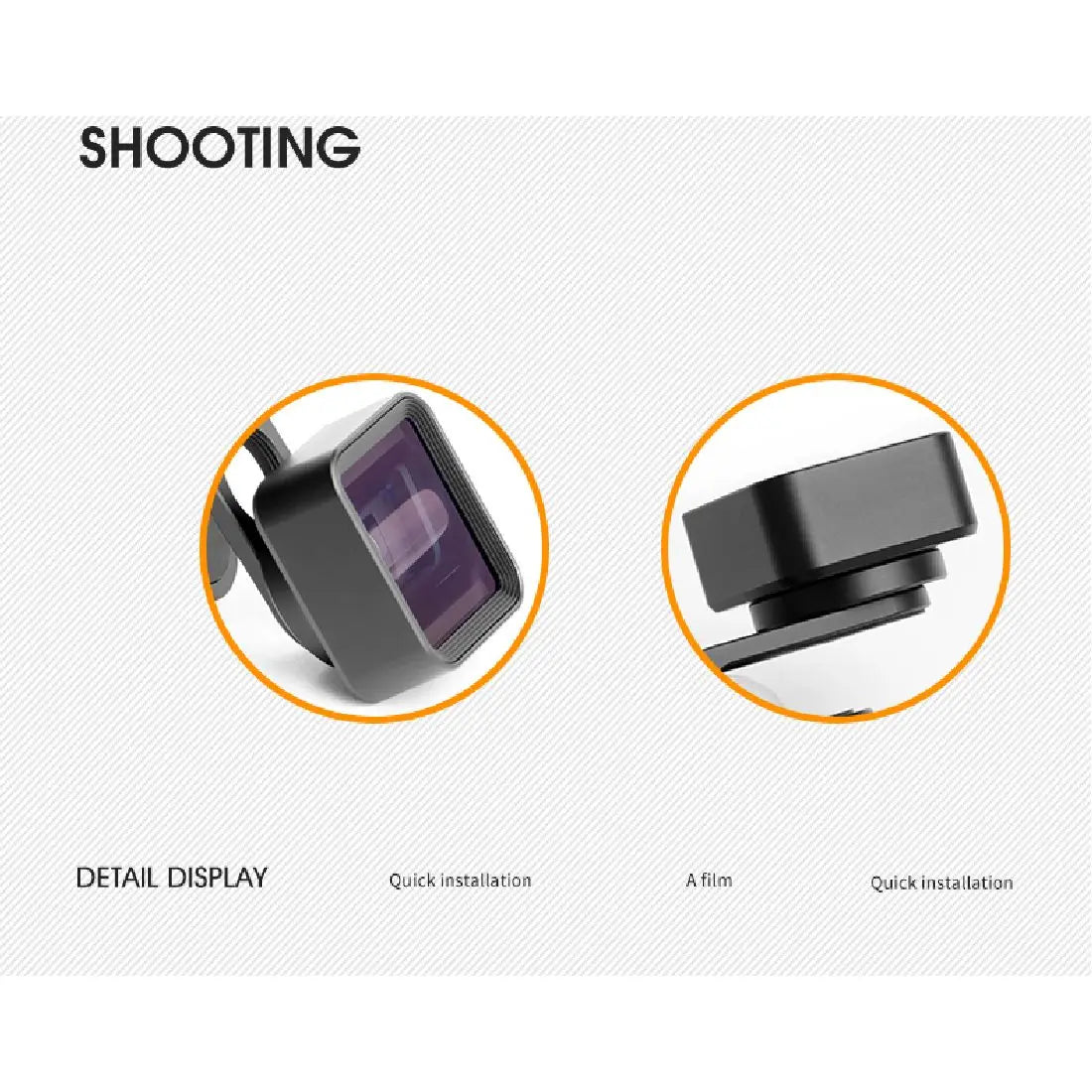 Phone Anamorphic Lens 1.33X / 1.55X – Wide-Angle Movie Lens for iPhone Filmmakers