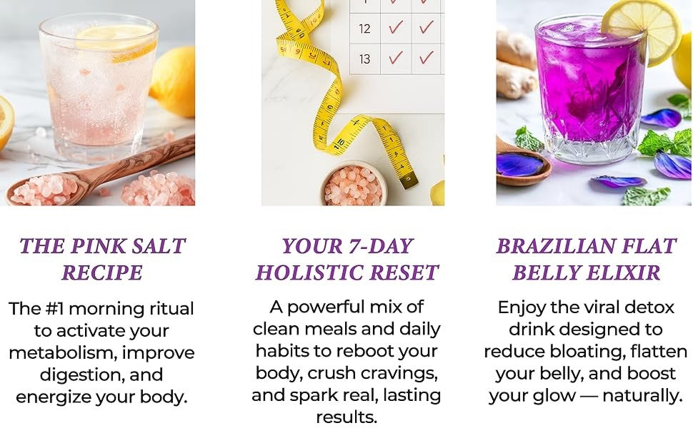 The Pink Salt Trick for Weight Loss: The Simple Recipe and 21-Day Challenge to Boost Metabolism, Curb Cravings, and Burn Fat Naturally