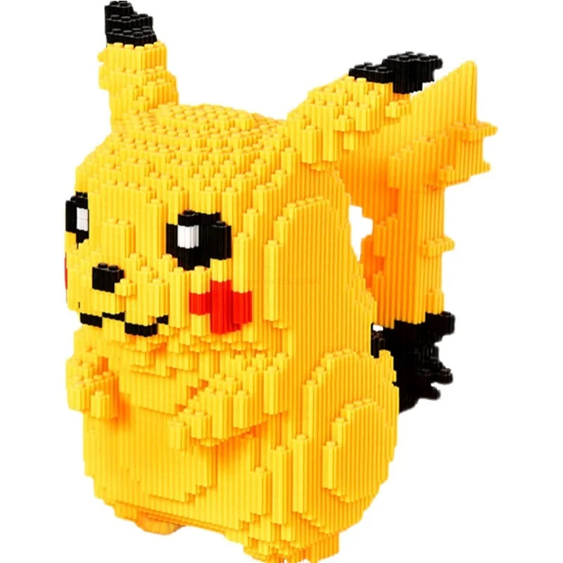 Pokemon 5210-piece Anime Pikachu Diamond Micro Building Blocks Model