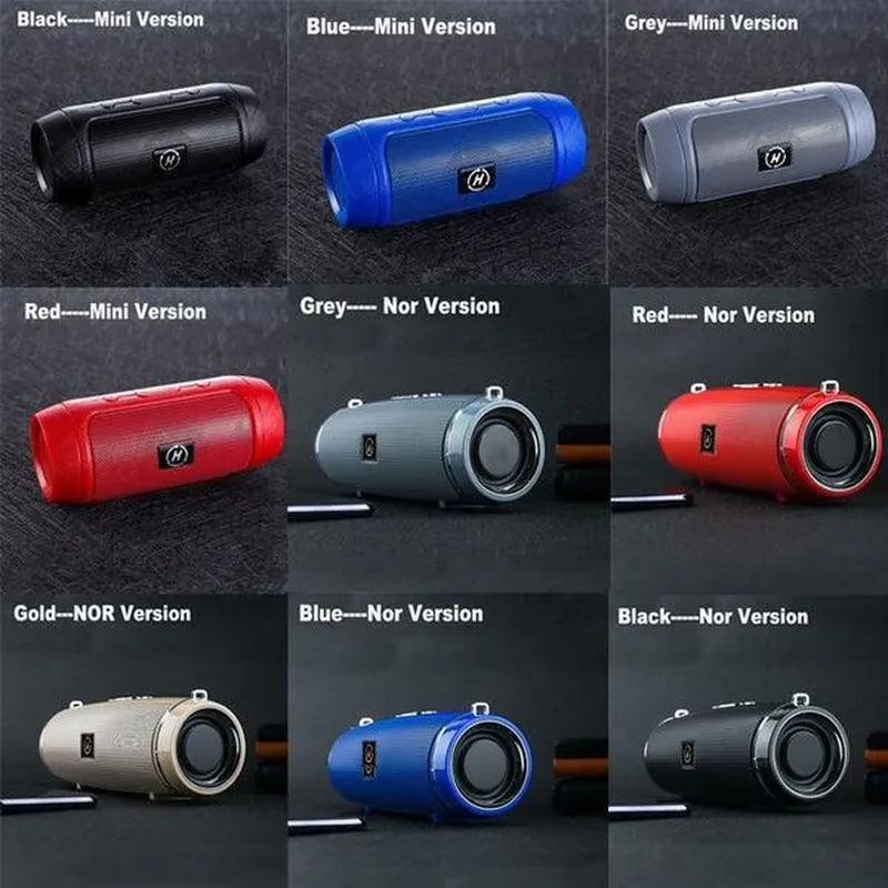 All color options for the Power-Pill Waterproof Super-Speaker Long-Range Bluetooth Bass Blaster.