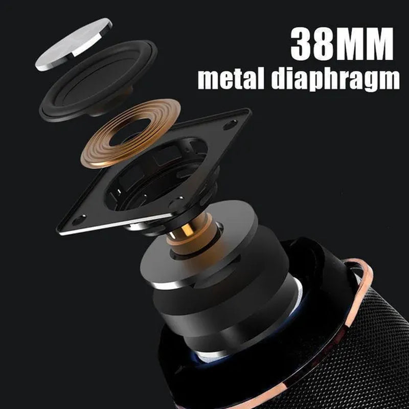 Engineering for the Power-Pill Waterproof Super-Speaker Long-Range Bluetooth Bass Blaster