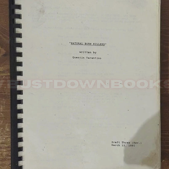 Natural Born Killers: Draft 3 [Rev.] by Quentin Tarantino | March 12, 1991