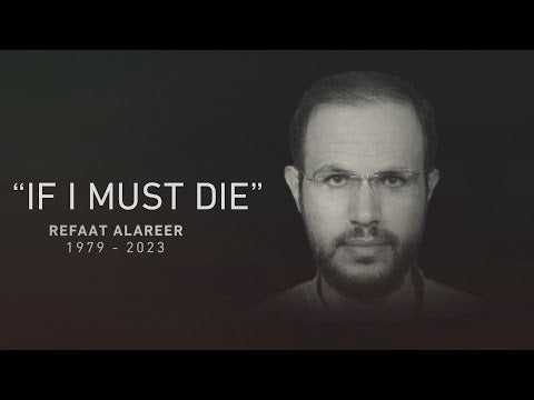 If I Must Die by Refaat Alareer