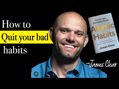 Author James Cleear speaks on bestselling self-help book: Atomic Habits: An Easy & Proven Way to Build Good Habits & Break Bad Ones by James Clear