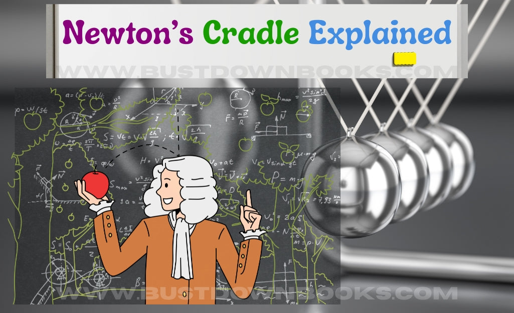 The physics behind Newton's Cradle explained by Scientist & YouTuber Sabins.