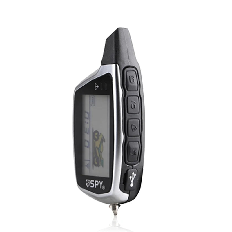 Spy brand remote control on a white background