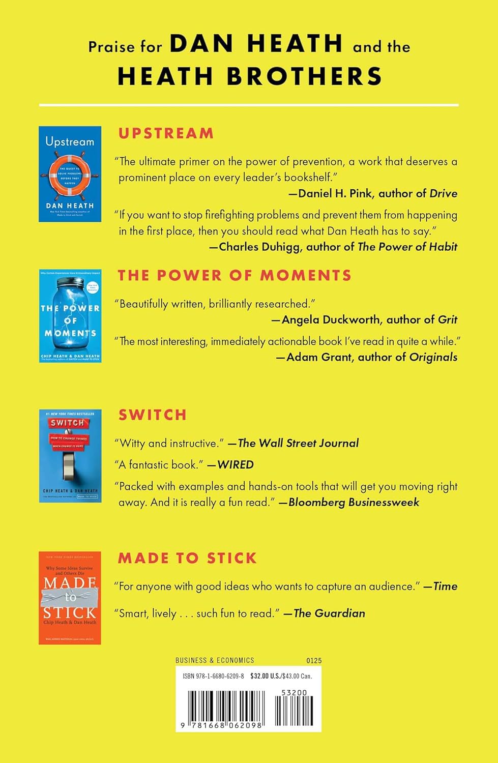 Reset: How to Change What's Not Working by Dan Heath