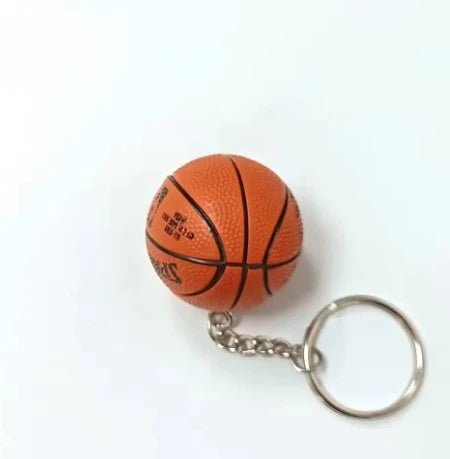 Mini Retro Jordan sneaker keychain and NBA basketball keychain fan charms, boxed and unboxed options