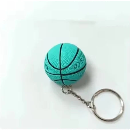 Mini Retro Jordan sneaker keychain and NBA basketball keychain fan charms, boxed and unboxed options
