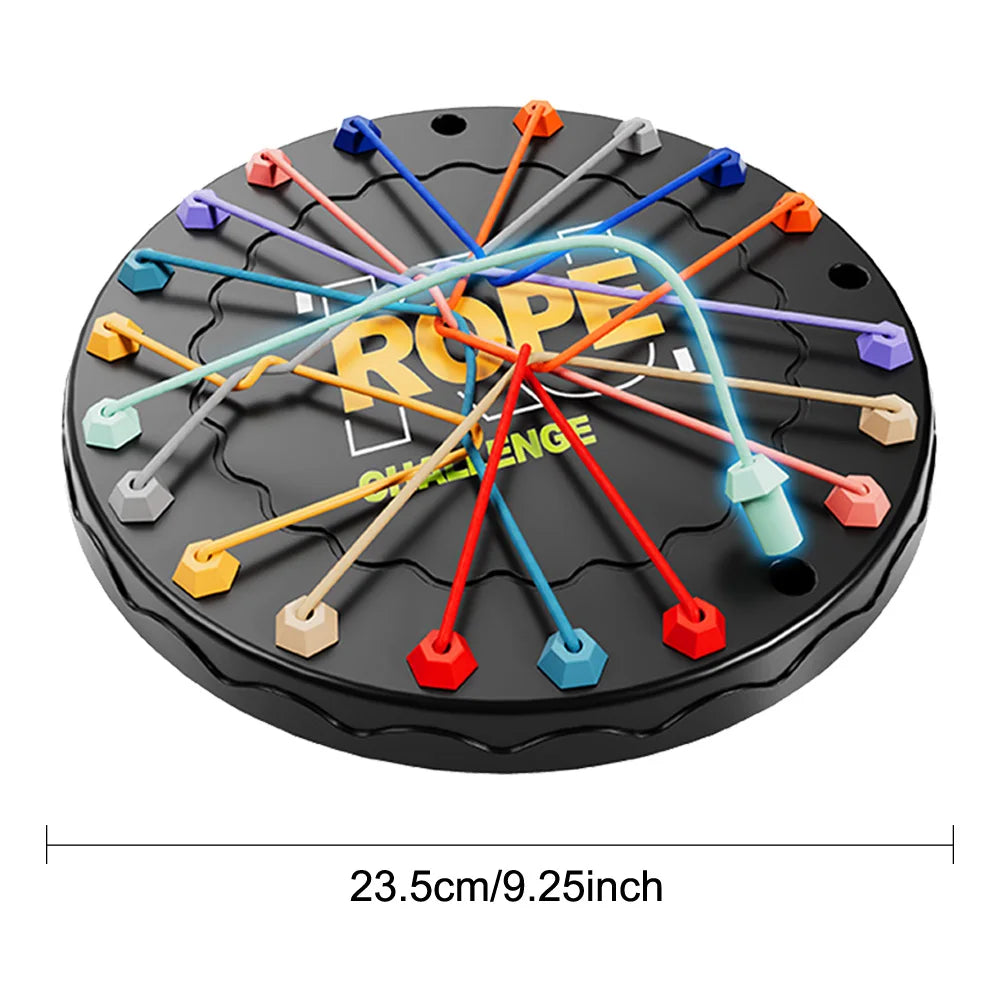 Rope Challenge String & Knots Game | Twisting & Untangling Strategy Fun